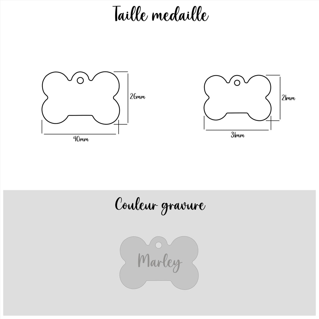 Médaille personnalisable aluminium
